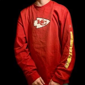 Kansas City Chiefs NFL Official Reebok Longsleeve